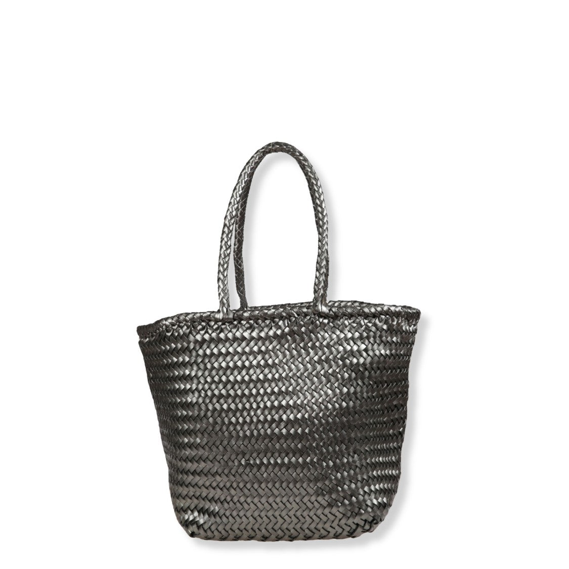 Dragon Diffusion Structured Handbag With Smooth Surface And Top Handle