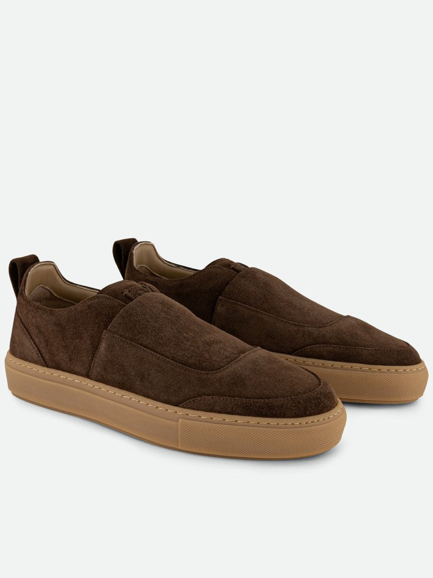 Born Outside Slip-On Sneakers With Smooth Suede-Like Texture
