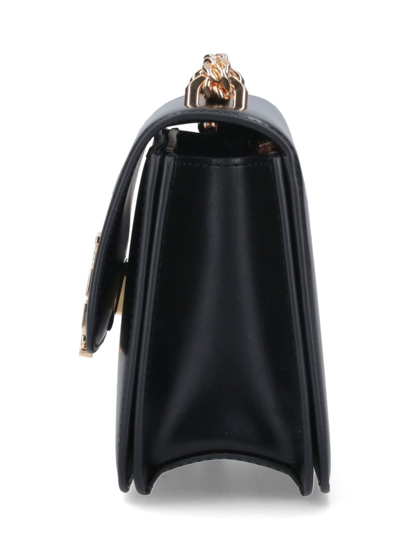 Tory Burch Small Black Leather Crossbody Bag