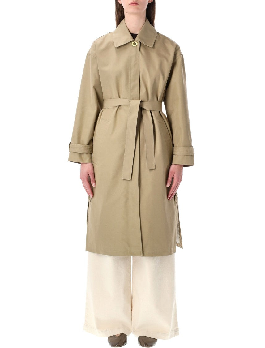 Sessùn Trenchliss Gabardine Bio Cotton Belted Trench