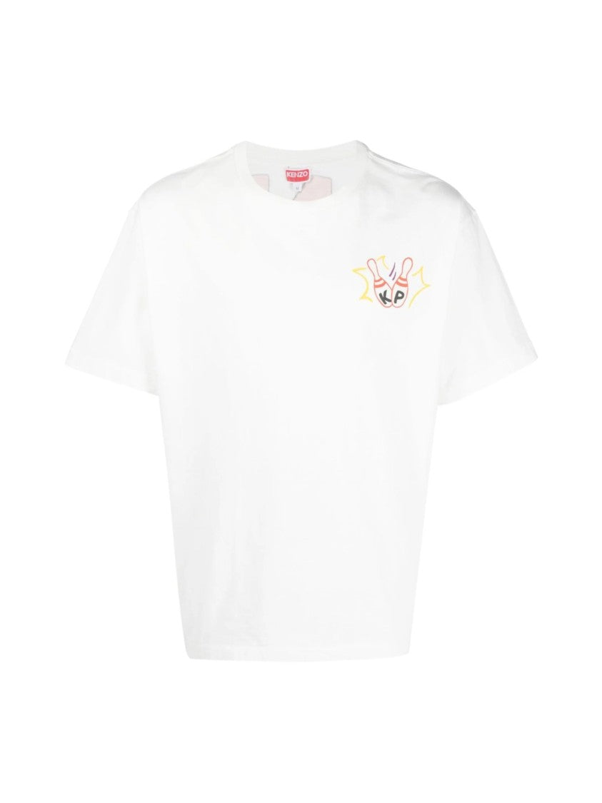 Kenzo Bowling Team Logo Oversize T-Shirt