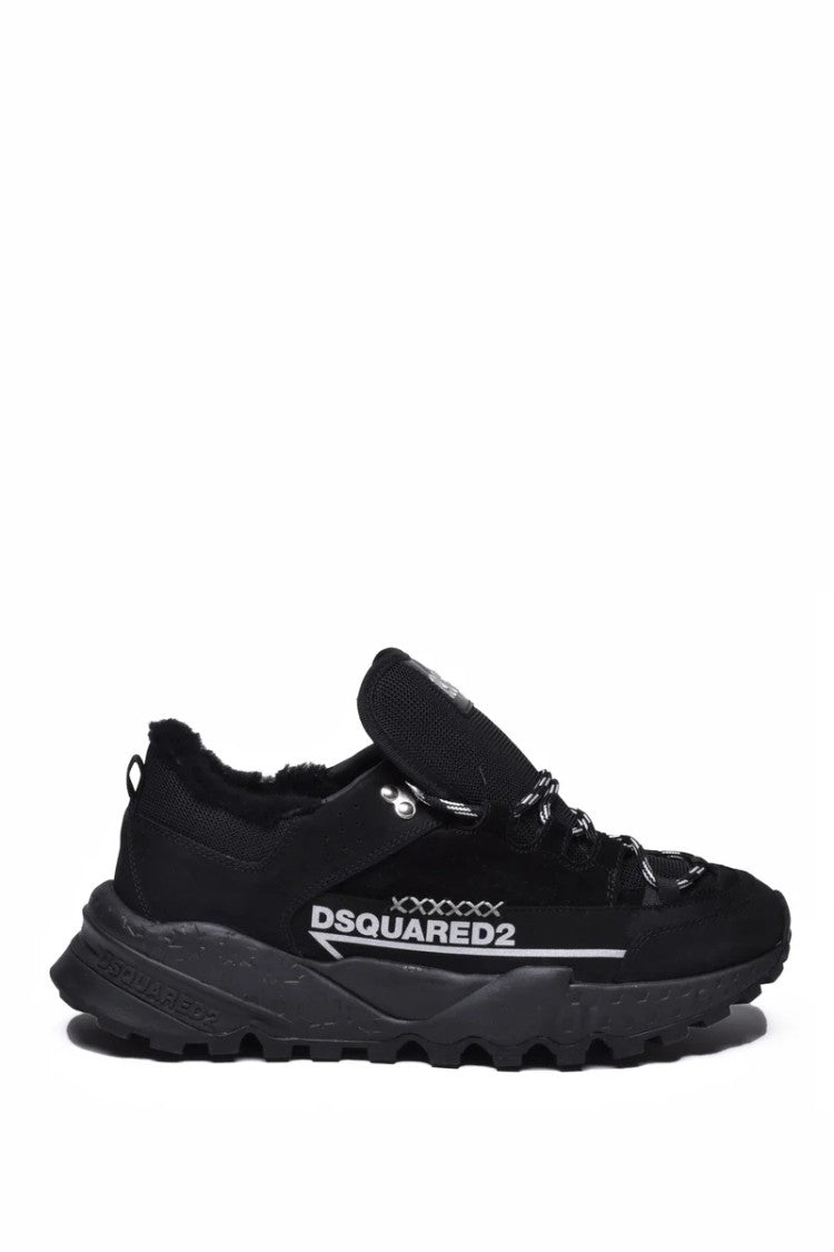Dsquared2 Free Sneakers Leather - Black