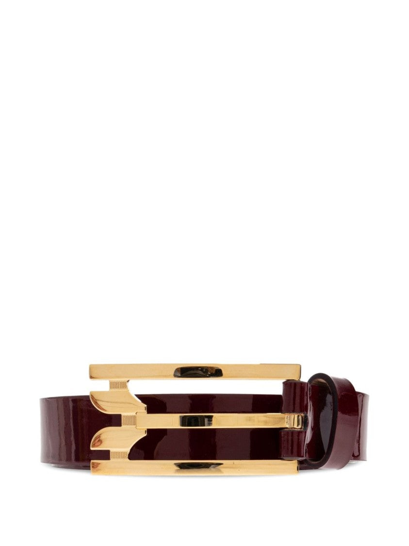 Victoria Beckham Glossy Calf Leather Belt