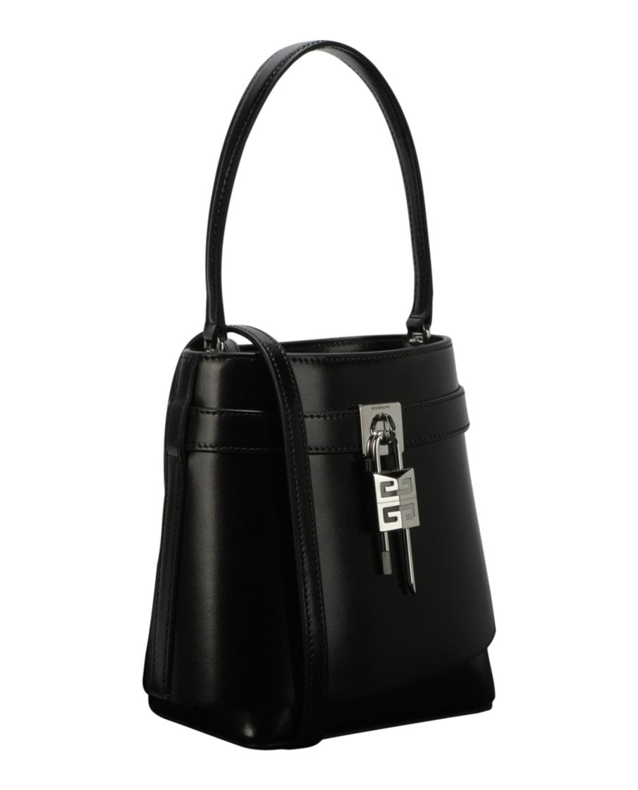 Givenchy Shark Lock Leather Crossbody Bag