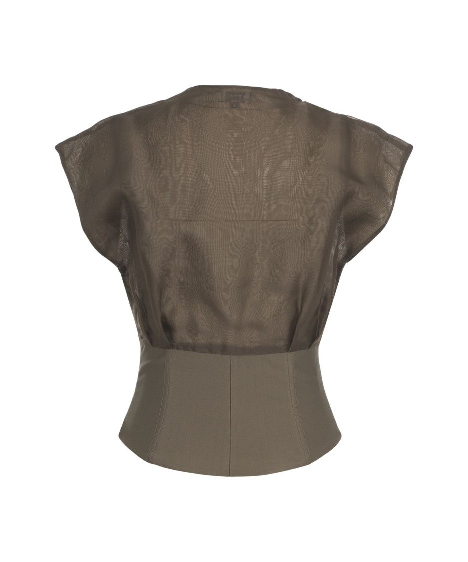 Staud Pinnacle' Draped Top