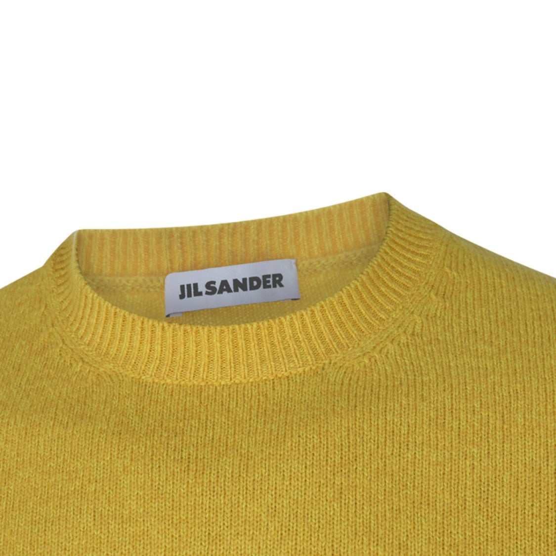 Jil Sander Crew Neck Sweater With Ribbed Cuffs And Hem