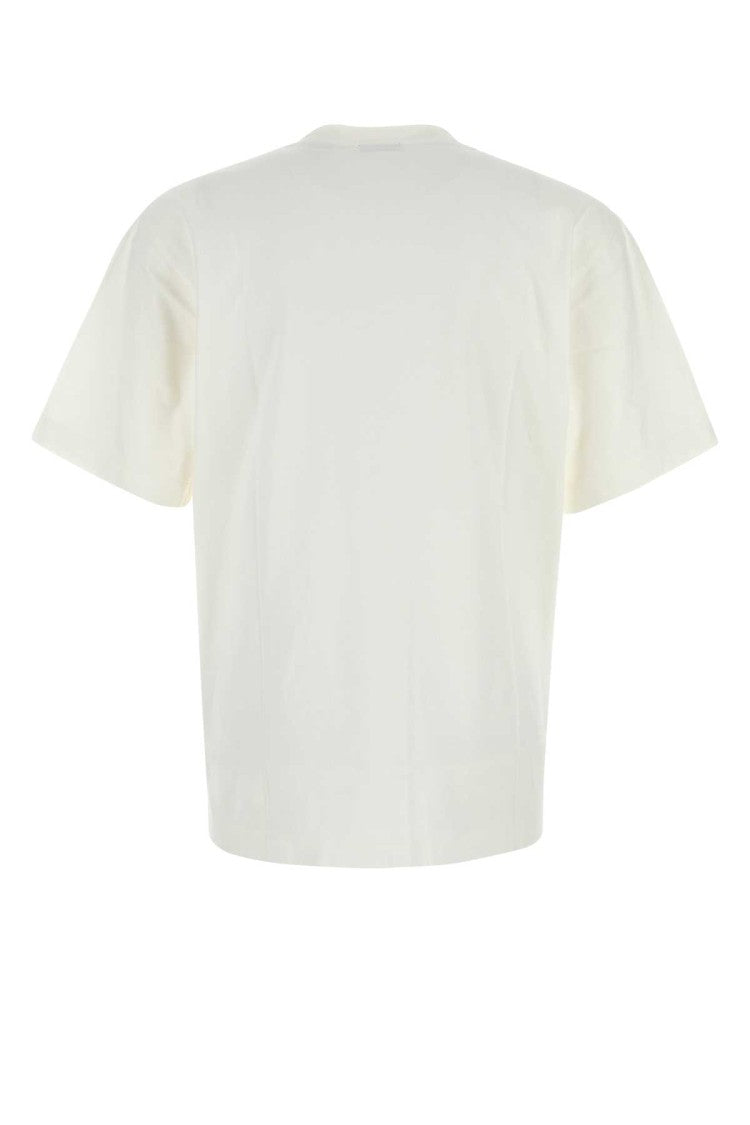 Burberry White Cotton T-Shirt