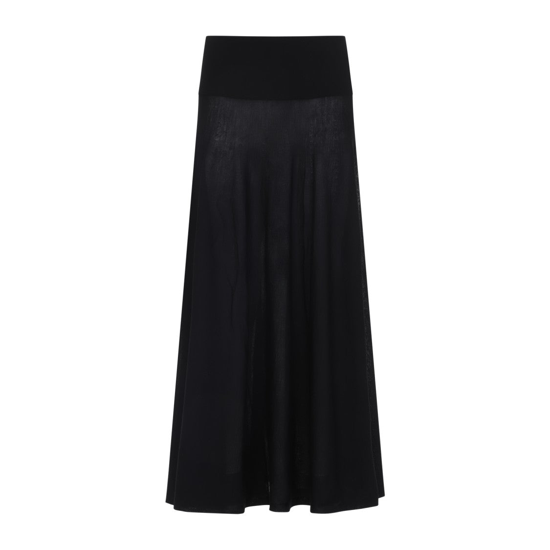 Alaïa Midi Skirt With High Waistband
