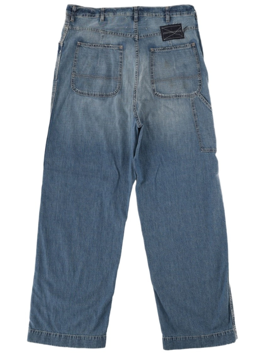 Maison Margiela Relaxed Wide-Leg Denim Jeans With Classic Five-Pocket Styling