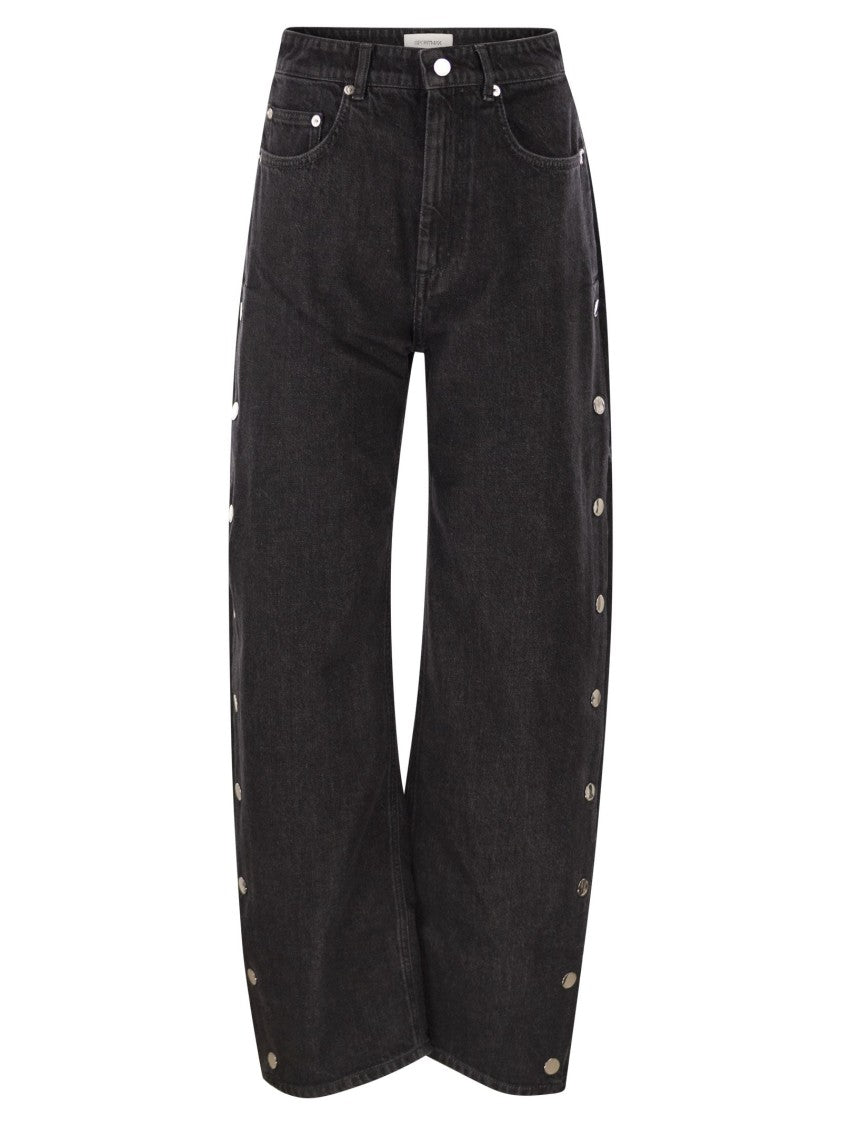 Sportmax Galante - Wide Leg Jeans With Buttons