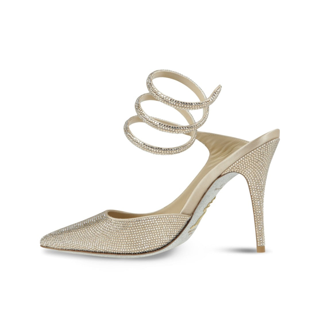 René Caovilla Slingback Pumps With High Heel Design