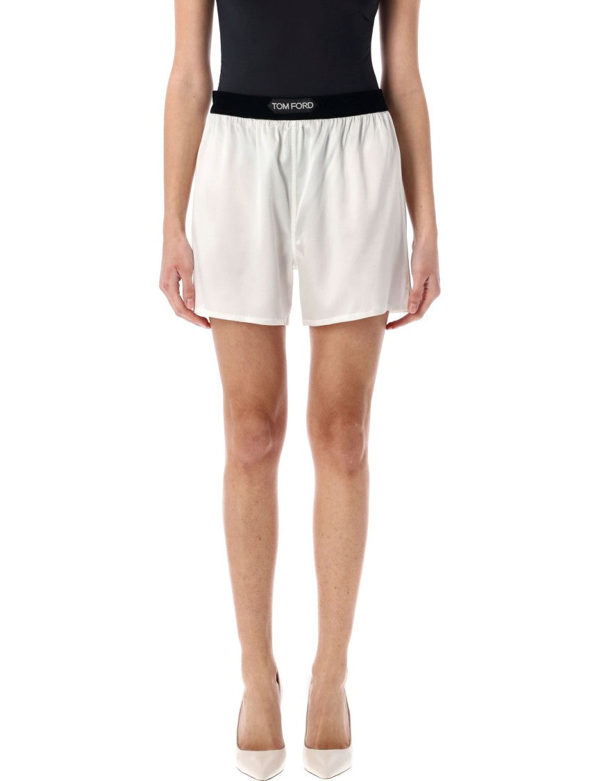 Tom Ford Stretch Silk Satin Boxer Shorts