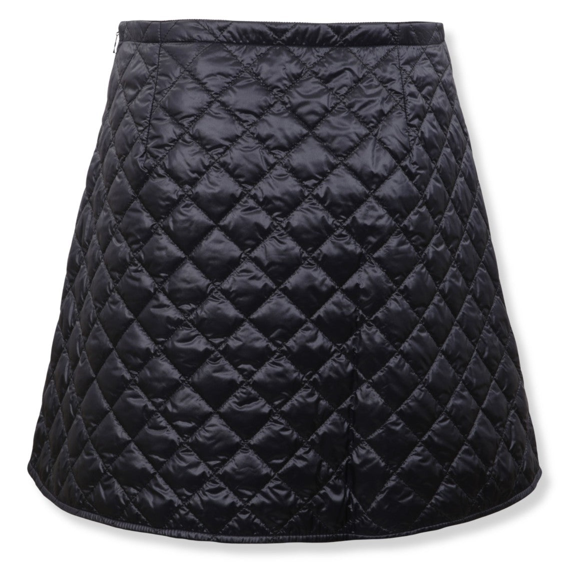 Moncler Quilted Mini Skirt With A-Line Silhouette
