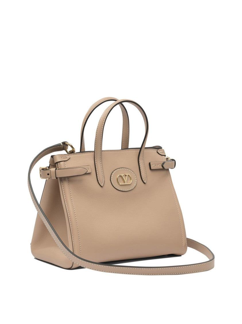 Valentino Garavani Structured Shoulder Bag With Dual Handles