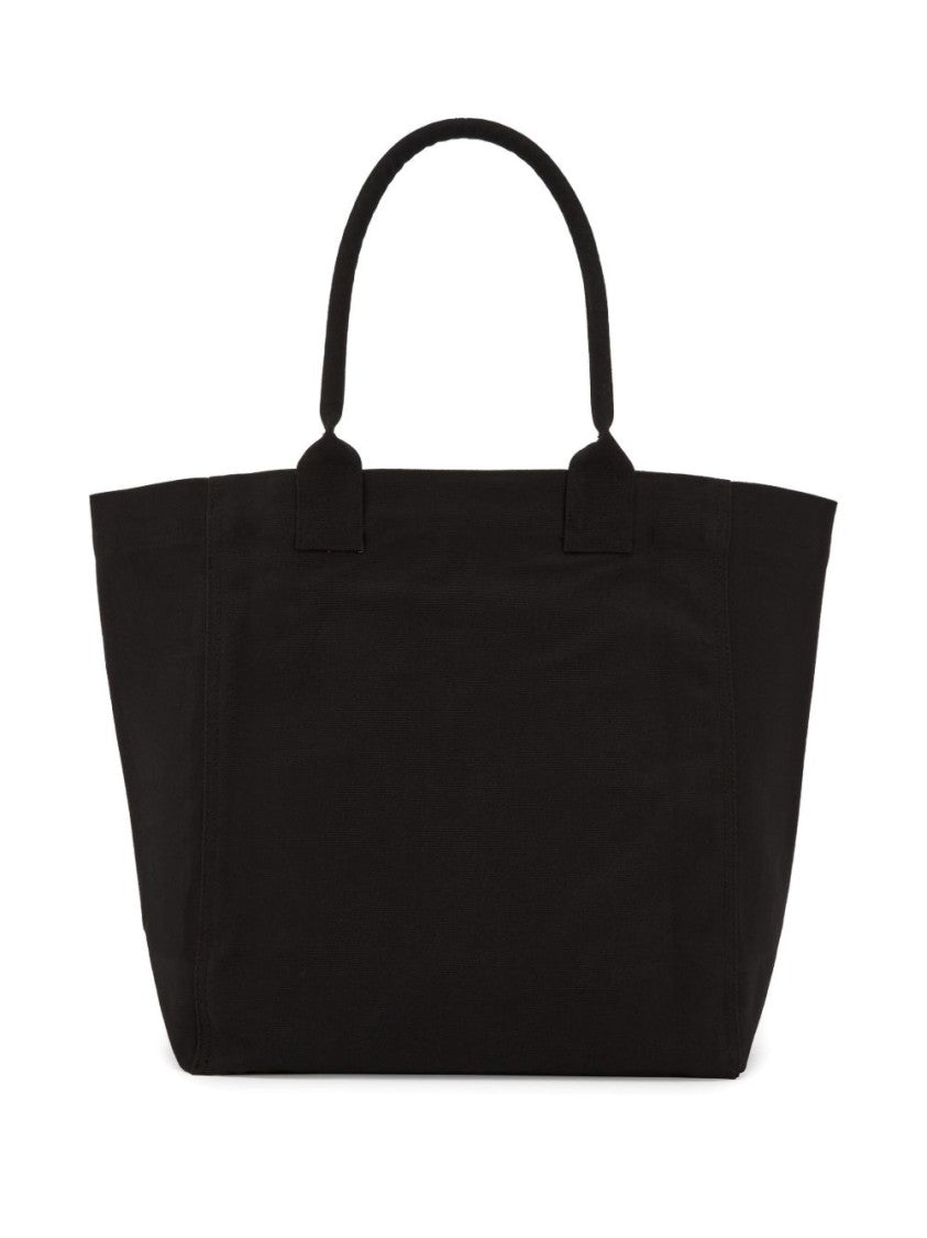 Isabel Marant Yenky Logo-Emblem Cotton Canvas Tote Bag