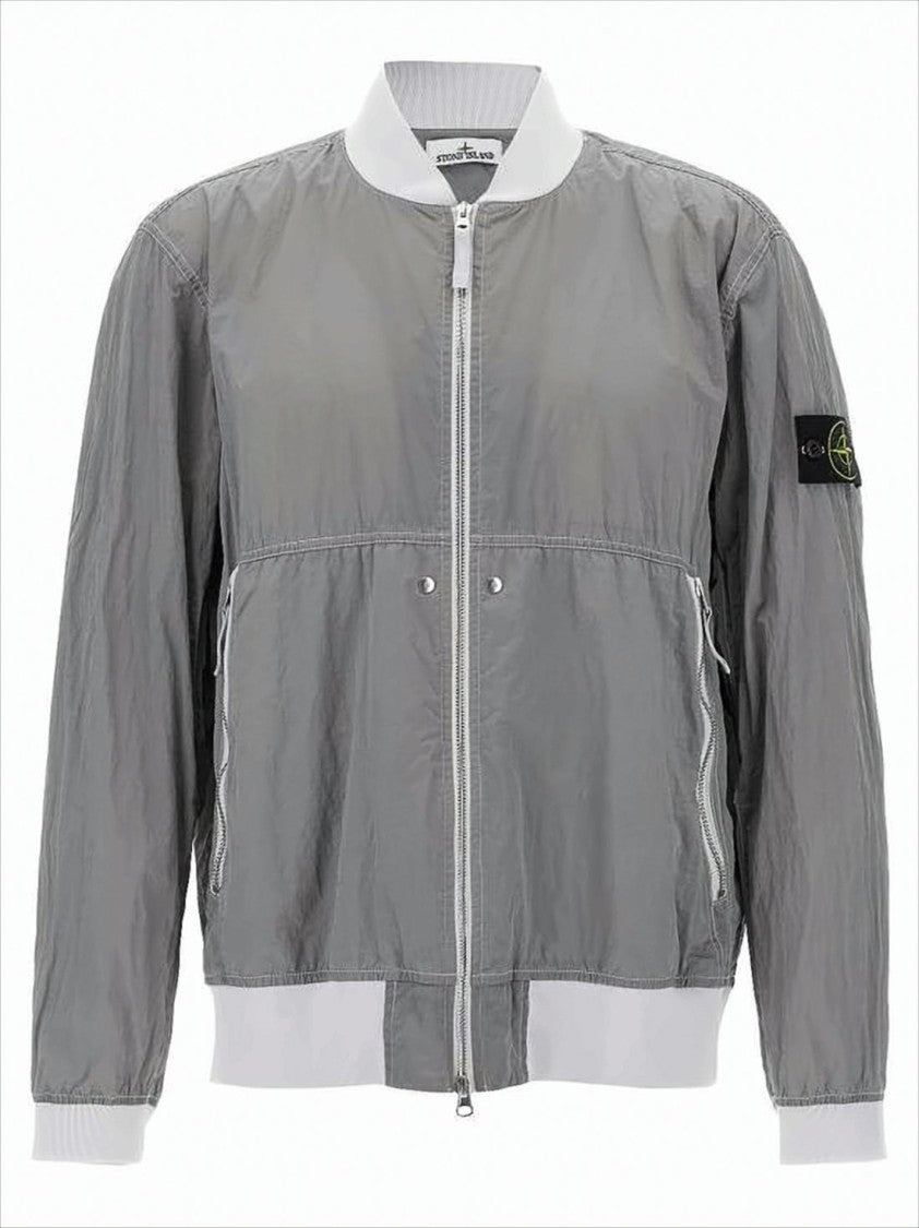 Stone Island Lightweight Crinkled Texture Jacket