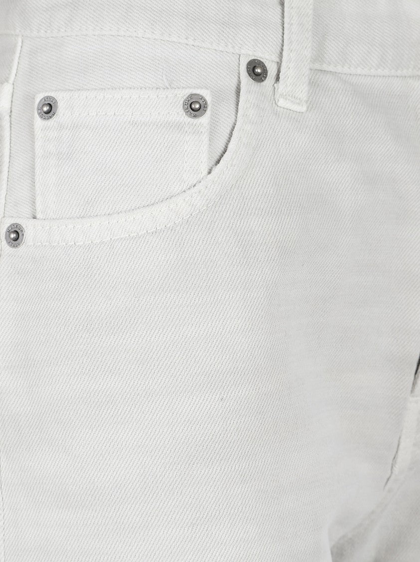 Haikure Wide-Leg White Pants
