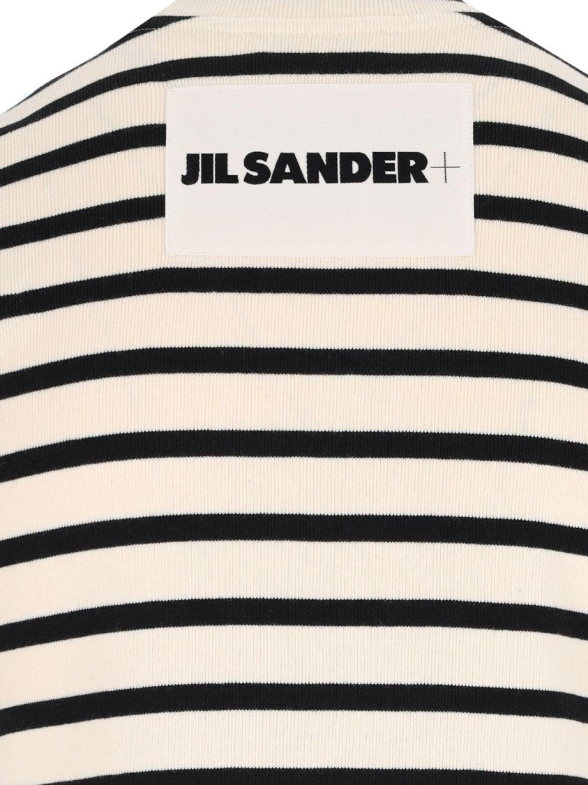 Jil Sander Striped T-Shirt – Ivory
