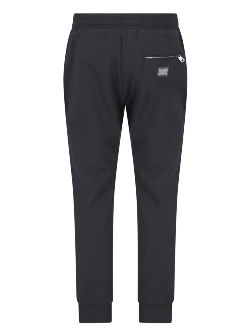 Dolce & Gabbana Logo Tracksuit – Black
