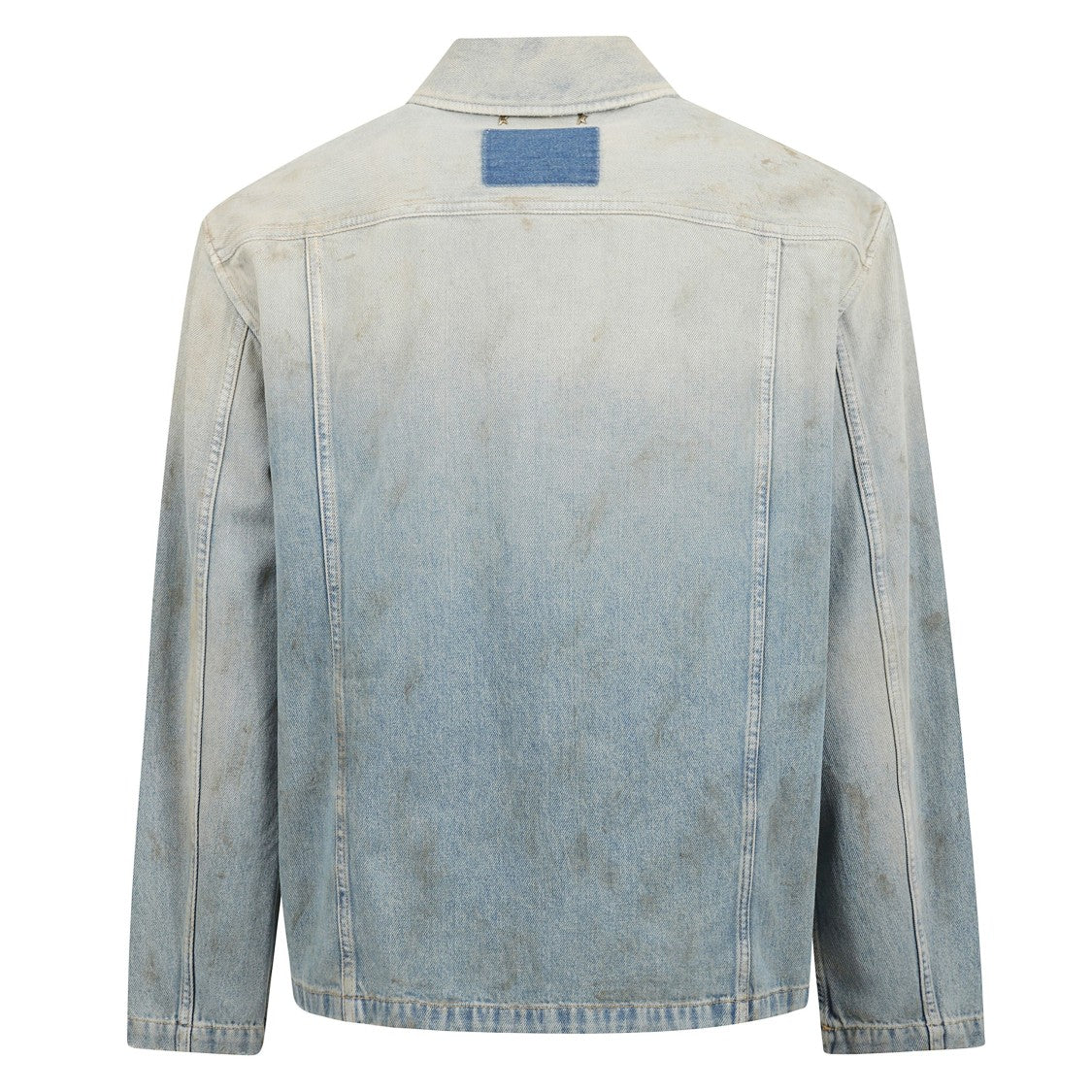 Golden Goose Oversized Sand Denim Jacket