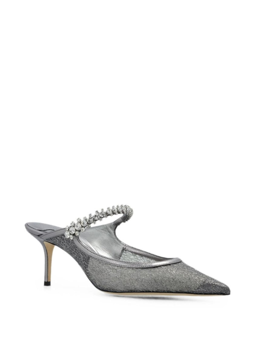 Jimmy Choo Pointed Toe Crystal Pumps