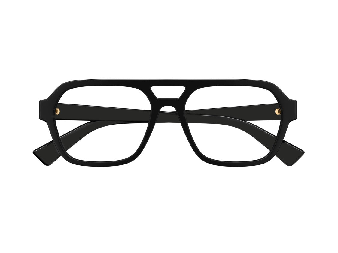 Bottega Veneta Bold Double-Bridge Oversized Square Sunglasses