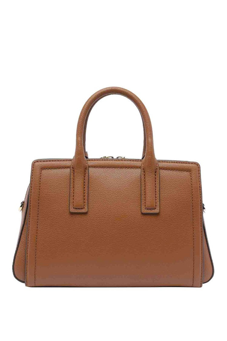 Michael Kors Brown Leather Tote Bag