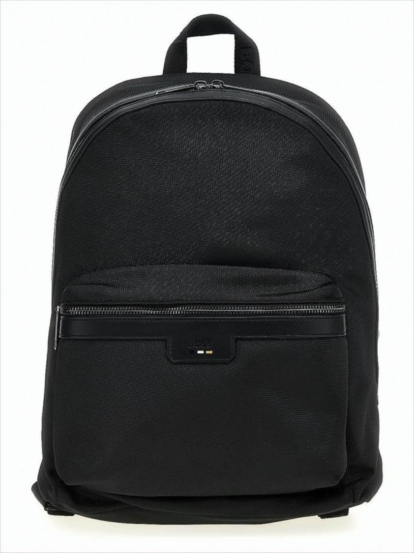 Hugo Boss Minimalist Backpack With Carrying Options
