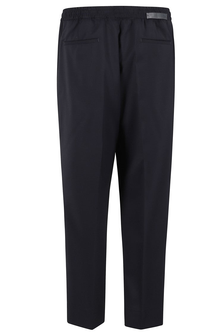 Briglia Cropped Tailored Wimbledon Pants With Pleated Design