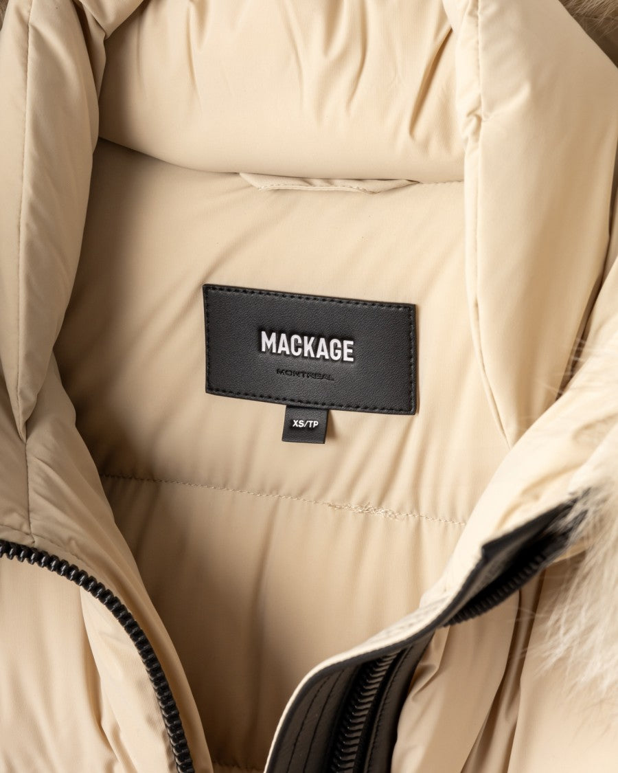 Mackage Calla Fitted Longline Down Coat