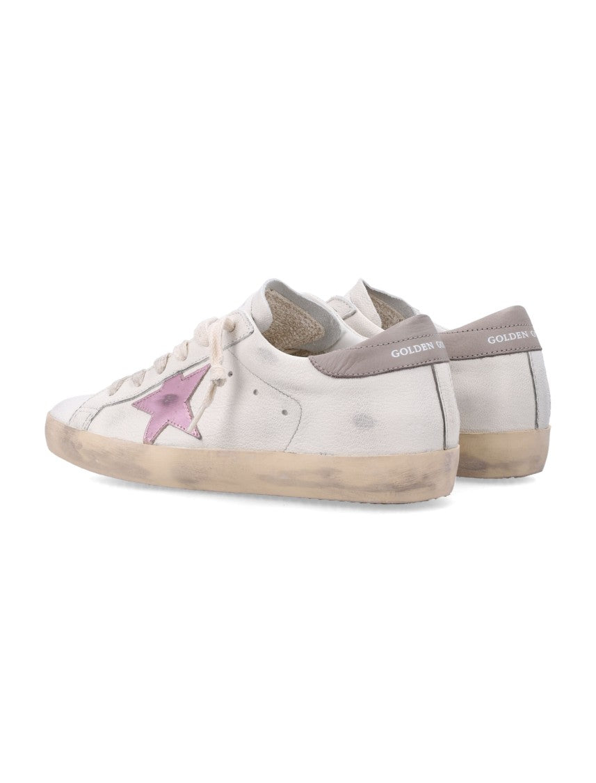 Golden Goose Golden Goose Super-Star White Nappa Woman's Sneakers