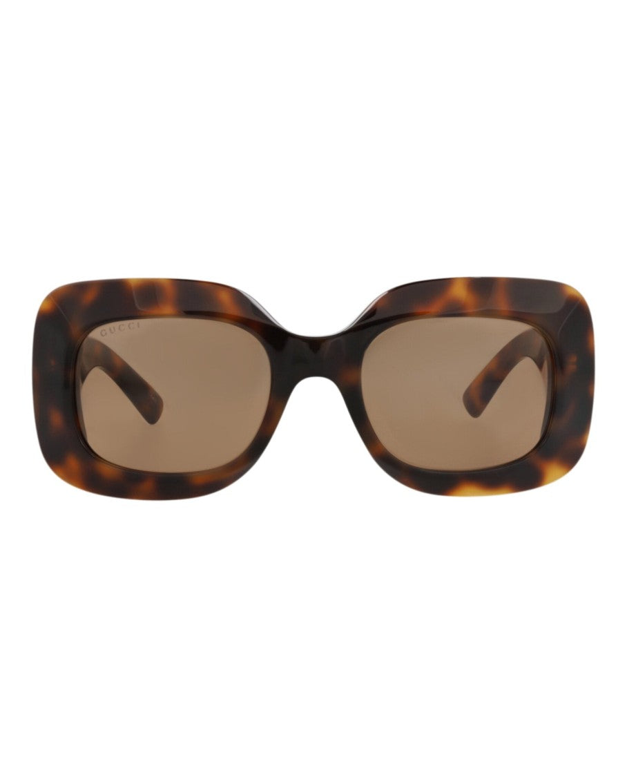 Gucci Square-Frame Recycled Acetate Sunglasses