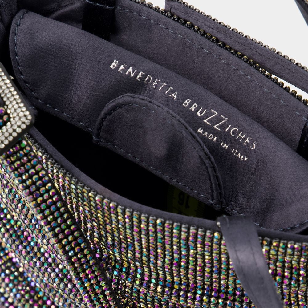 Benedetta Bruzziches Lollo La Grande Shoulder Bag - Hematite