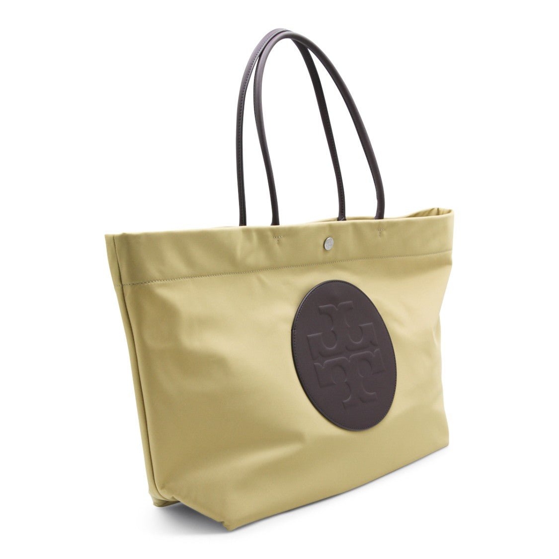 Tory Burch Signature Logo Beige Tote