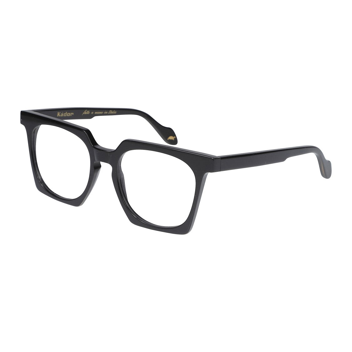 Kador Maya Light Geometric Square Frame Eyeglasses With Glossy Finish