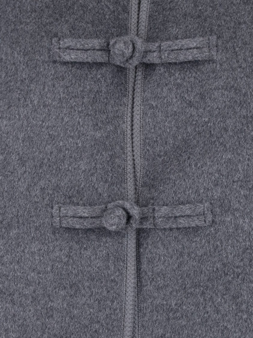 Róhe Pankou Pointed Collar Wool-Blend Jacket