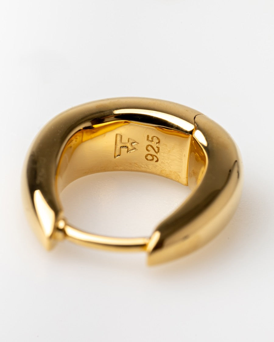 Tom Wood Liz Hoops Gold