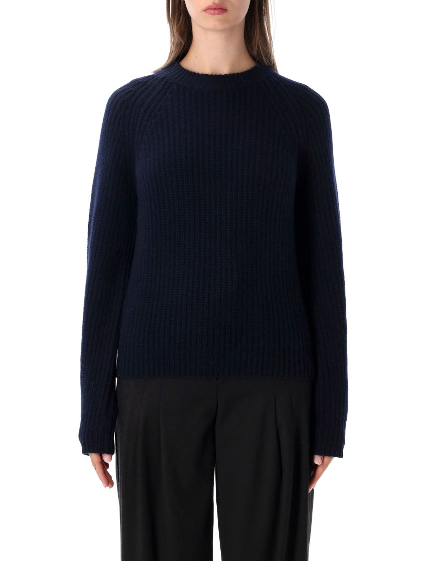 Lisa Yang Miki Ribbed Knit Crewneck Sweater