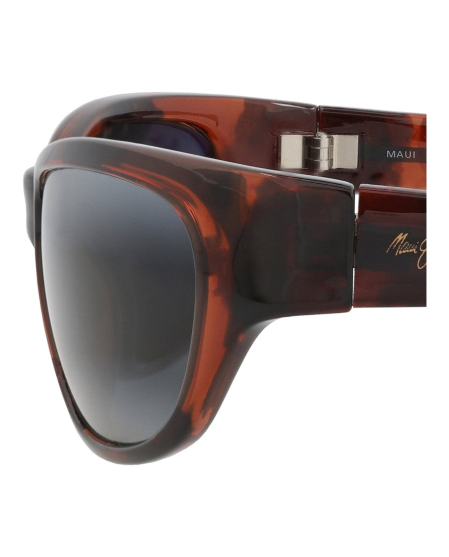 Maui Jim Square-Frame Nylon Sunglasses