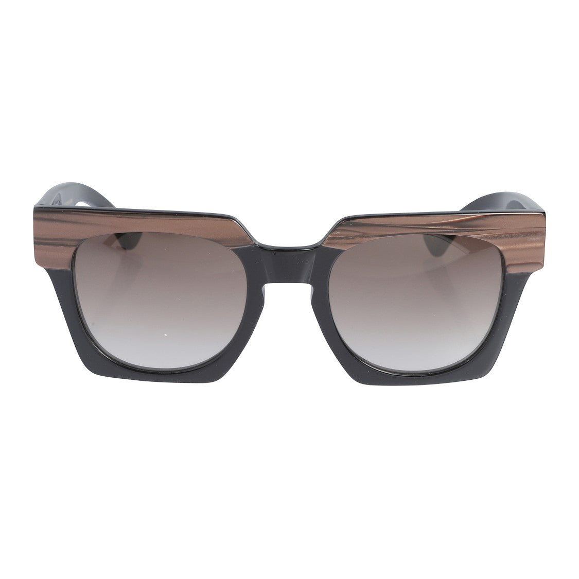 Kador Portofino/N Bold Two-Tone Oversized Square Frame Sunglasses