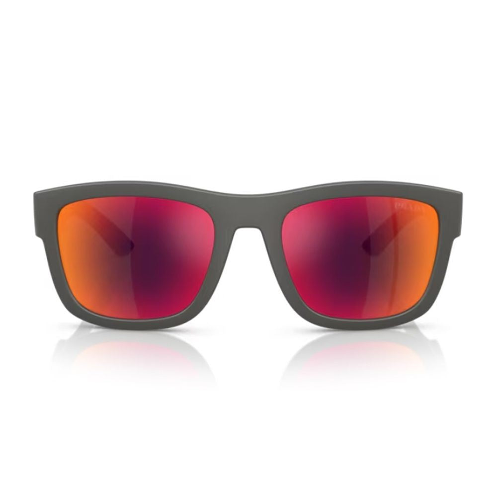 Prada Linea Rossa Ps 01Zs Rectangular Nylon Fiber Sunglasses