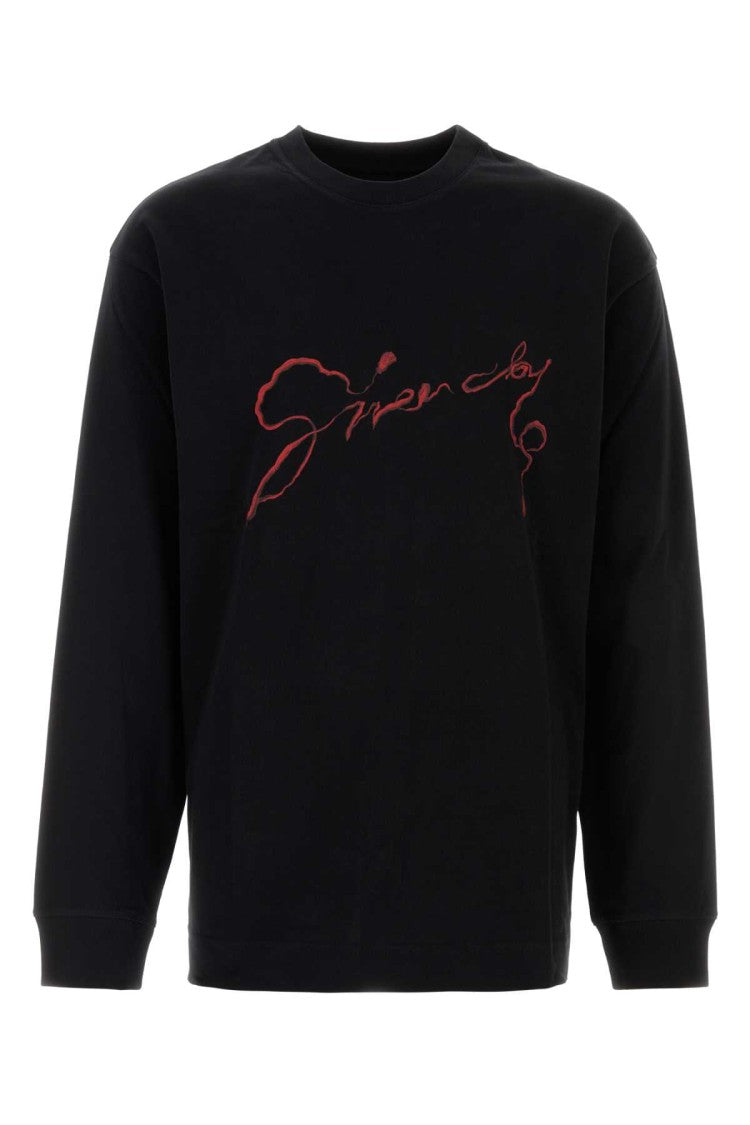 Givenchy Black Cotton T-Shirt