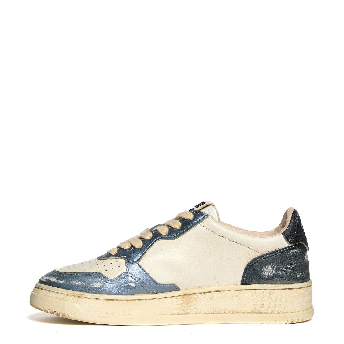 Autry Vintage-Inspired Low Top Sneakers With Contrasting Accents