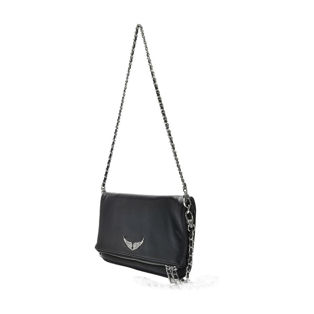 Zadig & Voltaire Rock Clutch With Fold-Over Flap