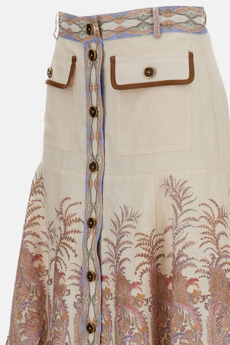 Zimmermann Alchemy A-Line Skirt