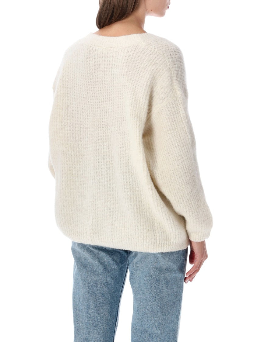 American Vintage East Oversized V-Neck Cardigan