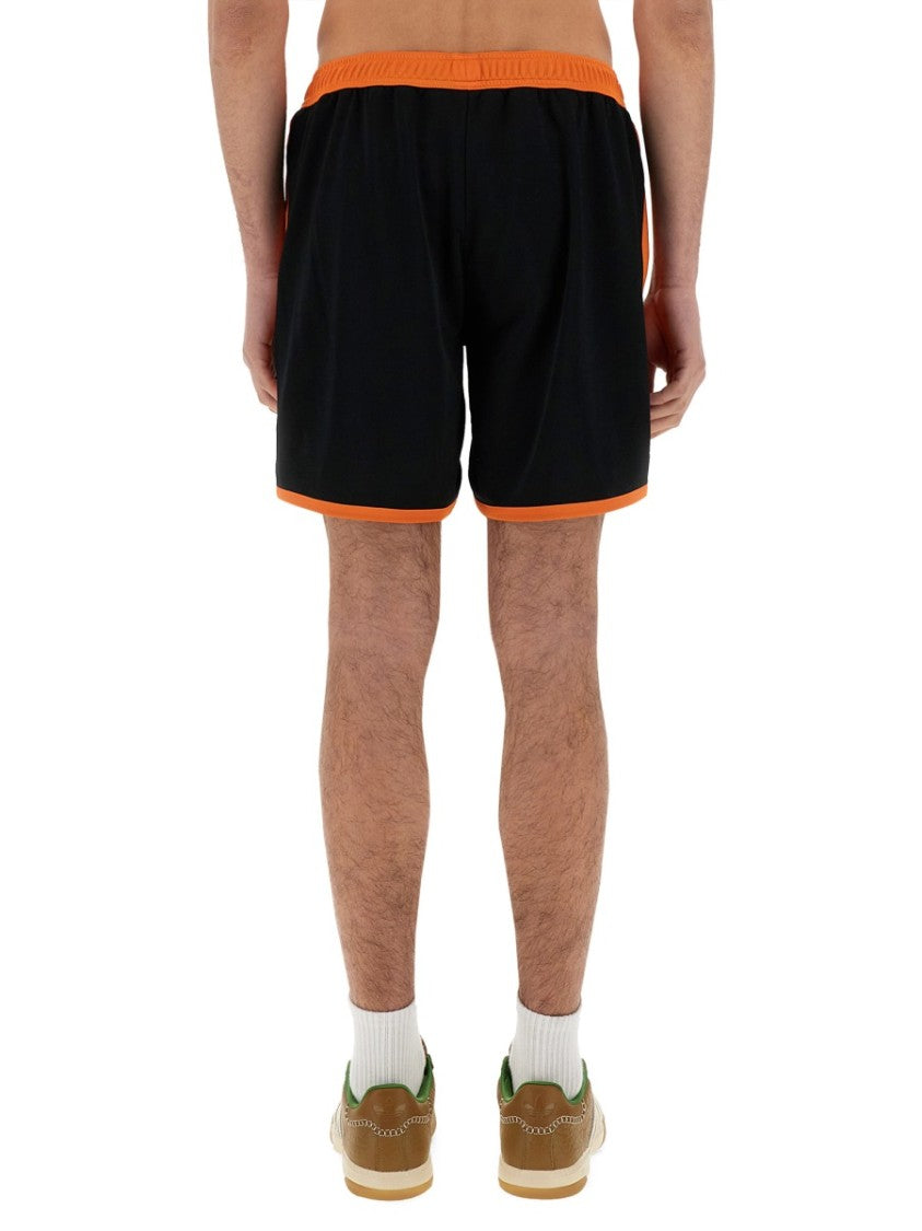 Wales Bonner Contrast Panel Jersey Shorts