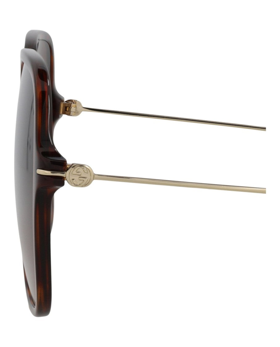 Gucci Square-Frame Recycled Acetate Sunglasses