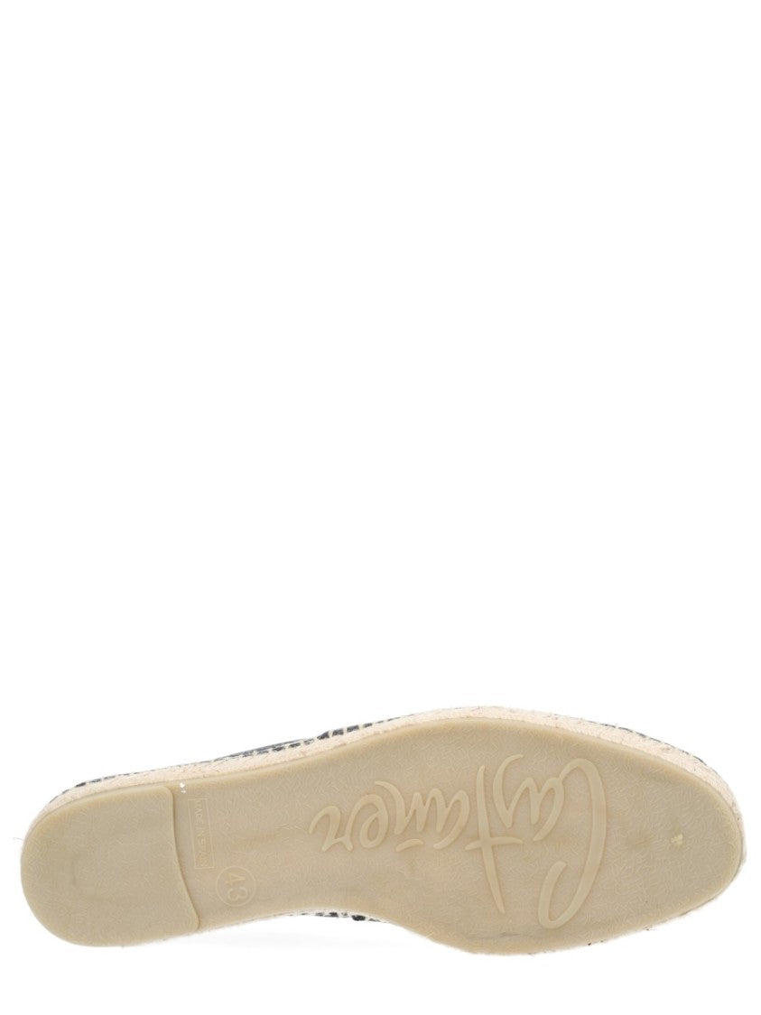 Castaner Slip-On Bovine Leather Jute Espadrilles