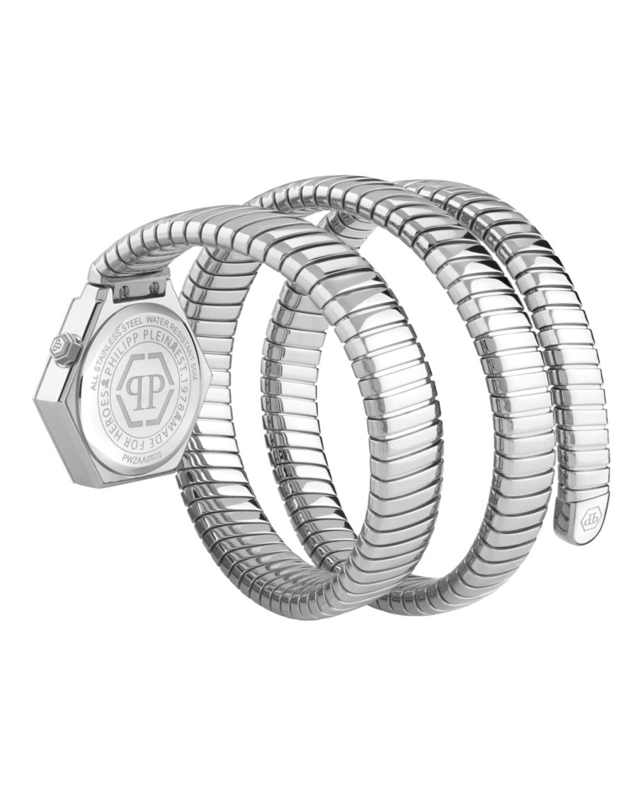 Philipp Plein $Nake Hexagon Crystal Watch